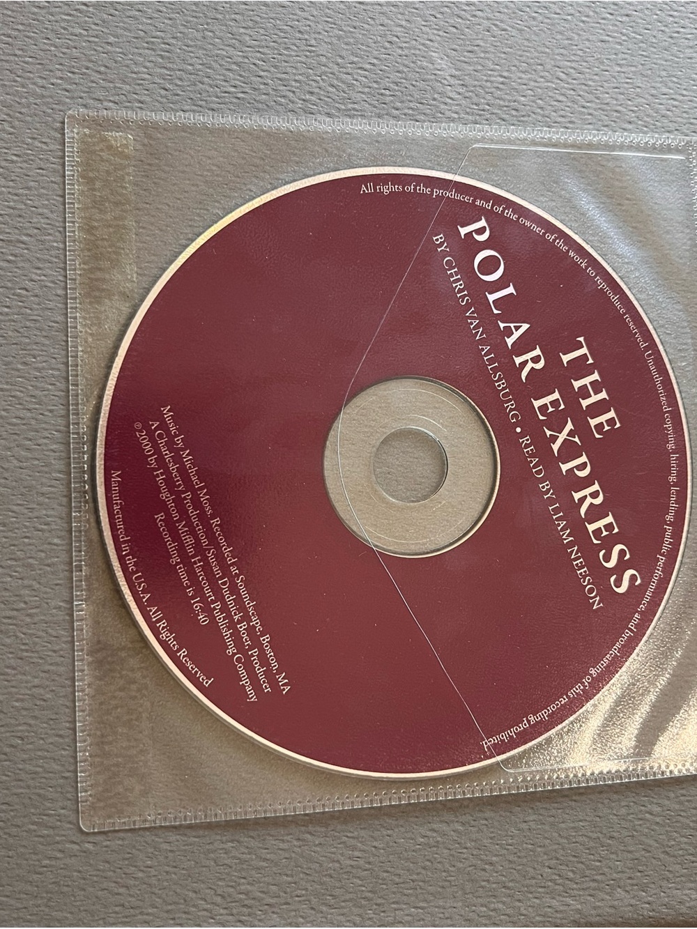 The Polar Express Hardcover 25th anniversary edition - Picture 2 of 11